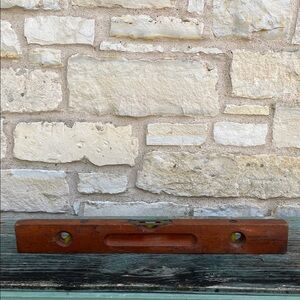 Early 1900s Wooden Level